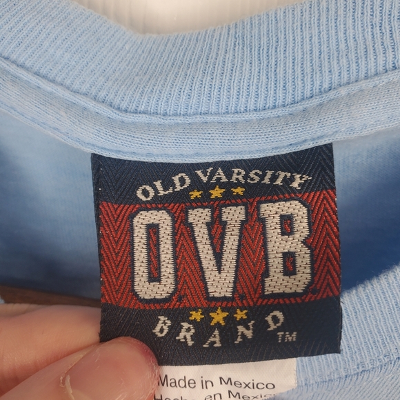 Y2K Old Varsity brand U.S.A embordered Size Medium - Picture 3 of 4